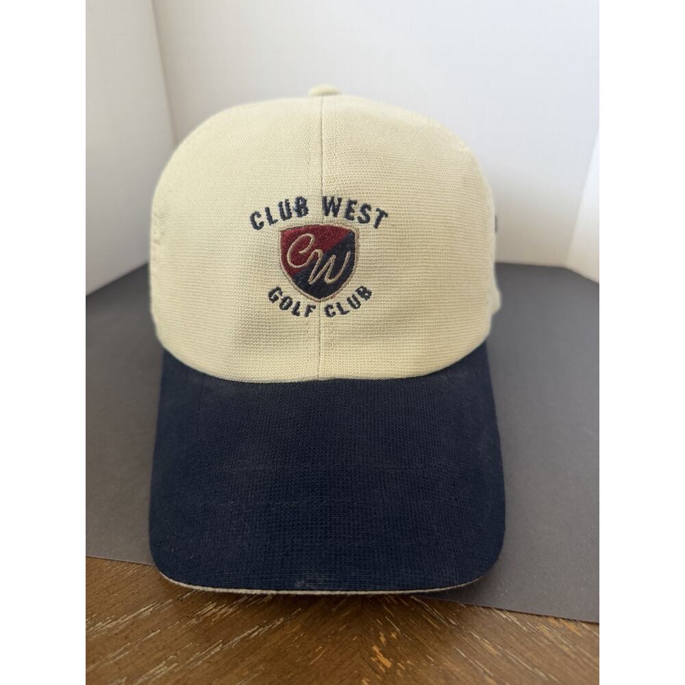 Club West Golf Club two-tone baseball cap